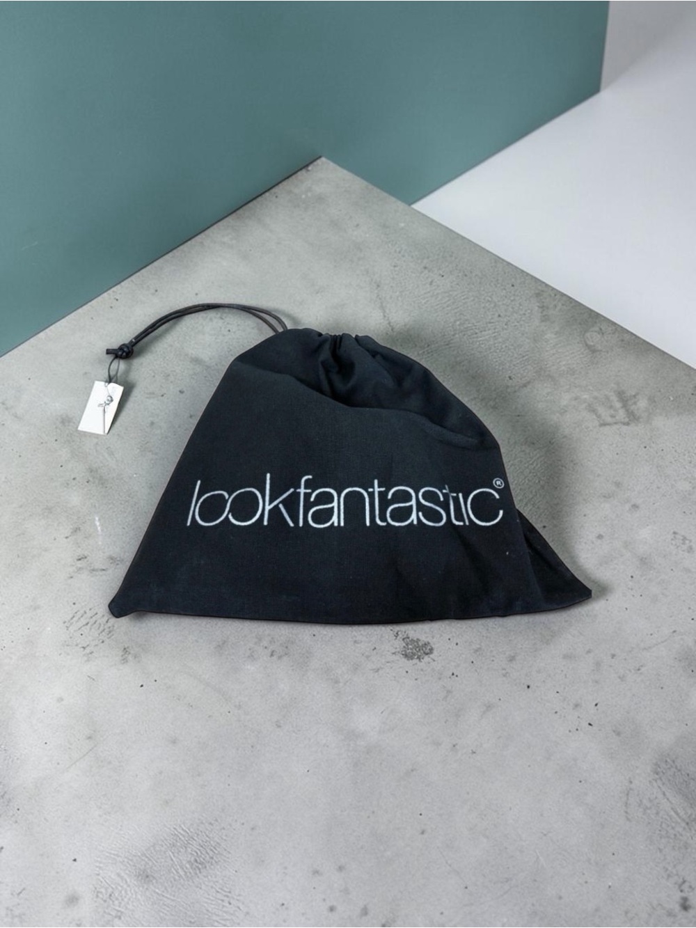 SkinStore Black Drawstring Accessories Pouch